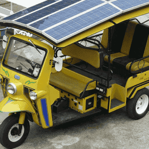 Solar E-Rickshaw